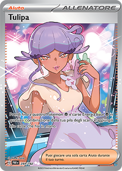 244/182-PAR-Tulipa 	-	ultra rara		Near-meat	-	paradosso temporale	-	ita	-	full art