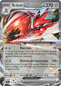 Scizor-ex 	-	doppia rara	-	Near-meat	-	cronoforze	-	ita	-	special