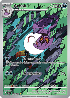 Arbok 	-	rara illustrazione	-	Near-meat	-	cronoforze	-	ita	-	special