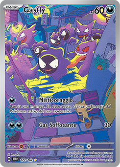 Gastly 	-	rara illustrazione	-	Near-meat	-	cronoforze	-	ita	-	special