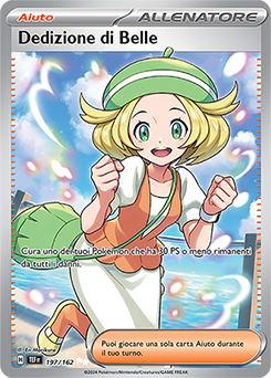 Dedizione di Belle 	-	ultra rara	-	Near-meat	-	cronoforze	-	ita	-	full art