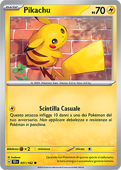 Pikachu 	-	comune	-	Near-meat	-	cronoforze	-	ita	-