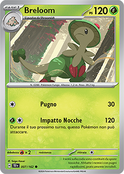 Breloom 	-	comune	-	Near-meat	-	cronoforze	-	ita	-	reverse