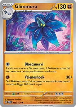 109/167-TWM-Glimmora 	-	non comune	-	Near-mint	-	crepuscolo mascherato	-	ita	-