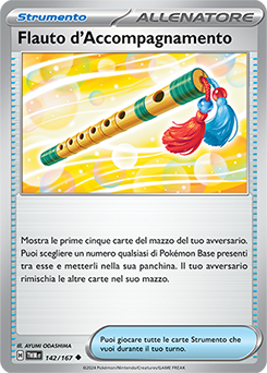 142/167-TWM-Flauto d’Accompagnamento 	-	non comune	-	Near-mint	-	crepuscolo mascherato	-	ita	-