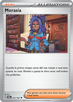 161/167-TWM-Morasia 	-	non comune	-	Near-mint	-	crepuscolo mascherato	-	ita	-	reverse