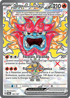 Ogerpon Maschera Focolare-ex 	-	ultra rara	-	Near-mint	-	crepuscolo mascherato	-	ita	-	full art