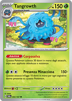 2/167-TWM-Tangrowth 	-	comune	-	Near-mint	-	crepuscolo mascherato	-	ita	-	reverse