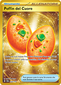 Poffin del Cuore 	-	rara iper	-	Near-mint	-	crepuscolo mascherato	-	ita	-	gold