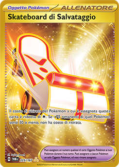 Skateboard di Salvataggio 	-	rara iper	-	Near-mint	-	crepuscolo mascherato	-	ita	-	gold