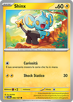 66/167-TWM-Shinx 	-	comune	-	Near-mint	-	crepuscolo mascherato	-	ita	-	reverse