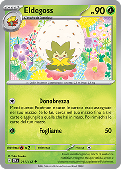 11/142-SCR-Eldegoss 	-	non comune	-	Near-mint	-	corona astrale	-	ita	-