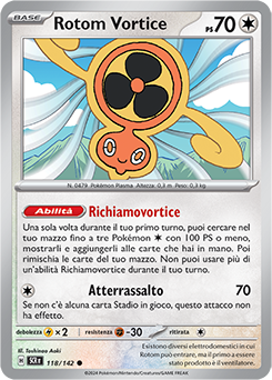 118/142-SCR-Rotom Vortice 	-	comune	-	Near-mint	-	corona astrale	-	ita	-