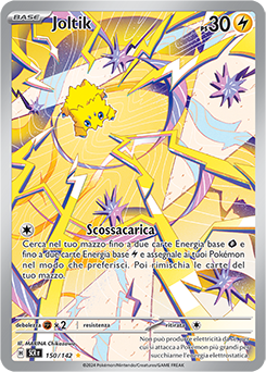 150/142-Joltik 	-	rara illustrazione	-	Near-mint	-	corona astrale	-	ita	-	special