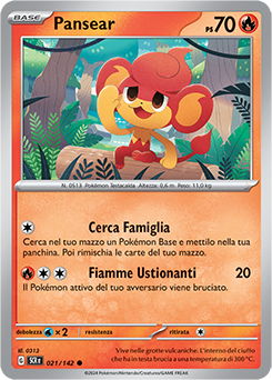 21/142-SCR-Pansear 	-	comune	-	Near-mint	-	corona astrale	-	ita	-