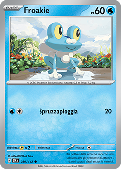 39/142-SCR-Froakie 	-	comune	-	Near-mint	-	corona astrale	-	ita	-