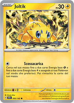 50/142-SCR-Joltik 	-	comune	-	Near-mint	-	corona astrale	-	ita	-