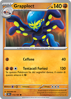 113/191-SSP-Grapploct 	-	comune	-	Near-mint	-	scintille folgoranti	-	ita	-