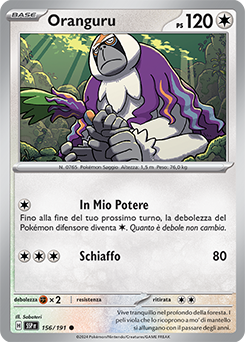156/191-SSP-Oranguru 	-	comune	-	Near-mint	-	scintille folgoranti	-	ita	-