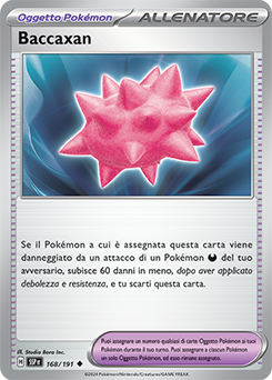 168/191-SSP-Baccaxan 	-	non comune	-	Near-mint	-	scintille folgoranti	-	ita	-