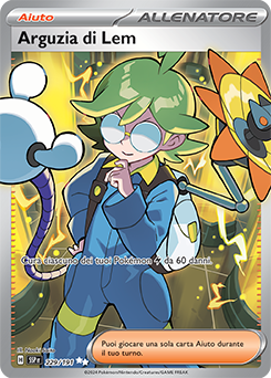 Arguzia di Lem 		ultra rara	-	Near-mint	-	scintille folgoranti	-	ita	-	full art