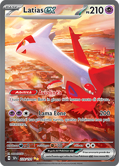 Latias-ex 		rara ill.speciale	-	Near-mint	-	scintille folgoranti	-	ita	-	full art