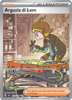 Arguzia di Lem 		rara ill.speciale		Near-mint	-	scintille folgoranti	-	ita	-	full art