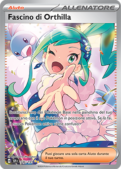 Fascino di Orthilla 		rara ill.speciale		Near-mint	-	scintille folgoranti	-	ita	-	full art