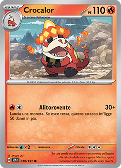030/191-SSP-Crocalor 	-	comune	-	Near-mint	-	scintille folgoranti	-	ita	-
