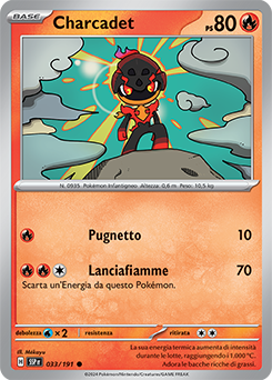 033/191-SSP-Charcadet 	-	comune	-	Near-mint	-	scintille folgoranti	-	ita	-