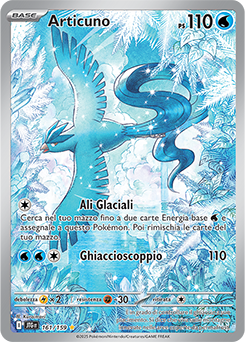 Articuno 	-	rara illustrazione	-	Near-mint	-	avventure insieme	-	ita	-	special