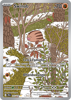 165/159-JTG-Swinub 	-	rara illustrazione	-	Near-mint	-	avventure insieme	-	ita	-	special