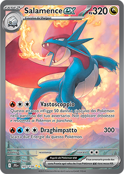 187/159-JTG-Salamence-ex 	-	rara ill.speciale	-	Near-mint	-	avventure insieme	-	ita	-	full art
