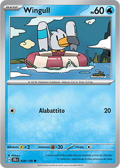 38/159-JTG-Wingull 	-	comune	-	Near-mint	-	avventure insieme	-	ita	-