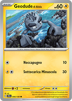 44/159-JTG-Geodude di Alola 	-	comune	-	Near-mint	-	avventure insieme	-	ita	-	reverse