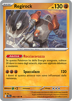 82/159-JTG-Regirock 	-	rara h	-	Near-mint	-	avventure insieme	-	ita	-	holo
