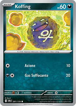 91/159-JTG-Koffing 	-	comune	-	Near-mint	-	avventure insieme	-	ita	-	reverse