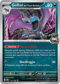 121/182-DRI-Golbat del Team Rocket 	-	non comune	-	Near-mint	-	rivali predestinati	-	ita	-	reverse