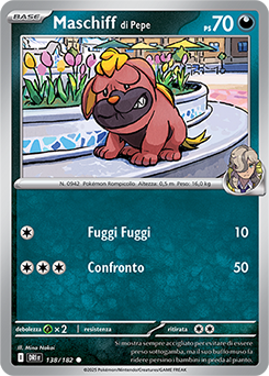 138/182-DRI-Maschiff di Pepe 	-	comune	-	Near-mint	-	rivali predestinati	-	ita	-
