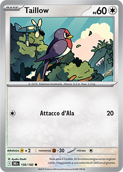 156/182-DRI-Taillow 	-	comune	-	Near-mint	-	rivali predestinati	-	ita