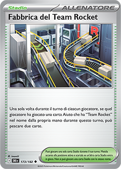 173/182-DRI-Fabbrica del Team Rocket 	-	non comune	-	Near-mint	-	rivali predestinati	-	ita	-	reverse