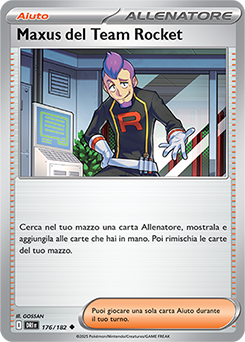 176/182-DRI-Maxus del Team Rocket 	-	non comune	-	Near-mint	-	rivali predestinati	-	ita	-	reverse