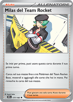 177/182-DRI-Milas del Team Rocket 	-	non comune	-	Near-mint	-	rivali predestinati	-	ita	-