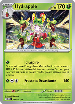 18/182-DRI-Hydrapple 	-	rara h	-	Near-mint	-	rivali predestinati	-	ita	-	reverse