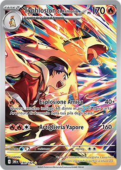 Typhlosion di Armonio 	-	rara illustrazione	-	Near-mint	-	rivali predestinati	-	ita	-	special