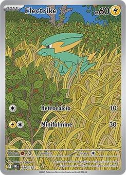 196/182-DRI-Electrike 	-	rara illustrazione	-	Near-mint	-	rivali predestinati	-	ita	-	special