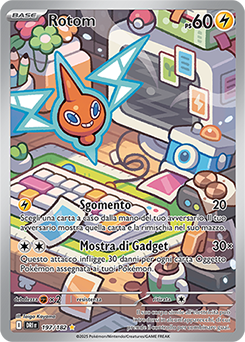 Rotom 	-	rara illustrazione	-	Near-mint	-	rivali predestinati	-	ita	-	special