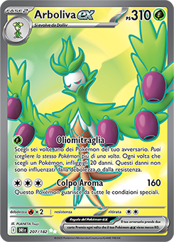 Arboliva-ex 	-	ultra rara	-	Near-mint	-	rivali predestinati	-	ita	-	full art