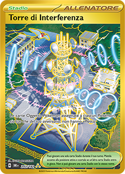 Torre di Interferenza 	-	iper rara	-	Near-mint	-	rivali predestinati	-	ita	-	gold