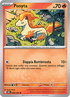 29/182-DRI-Ponyta 	-	comune	-	Near-mint	-	rivali predestinati	-	ita	-